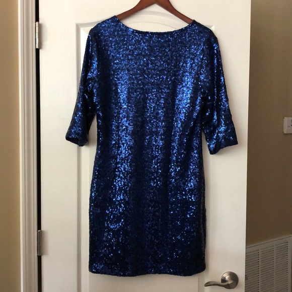 blue dress size 22